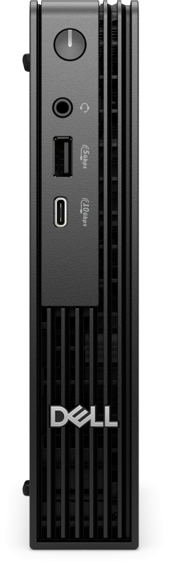 Desktop Consumer DELL Pro QCM1255 cu procesor AMD AMD Ryzen 5 PRO 8500GE pana la 5 GHz, 16 GB DDR5, 512GB SSD, AMD Radeon 740M, Windows 11 Pro, Black
