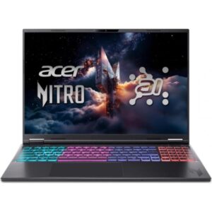 Acer Nitro 16S AI, 16" WQXGA, AMD Ryzen AI 9 365, 32GB RAM, 1TB SSD, NVIDIA GeForce RTX 5070 8GB, No OS