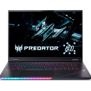 Acer Gaming Predator Helios 18 AI, 18" WQXGA, Intel Core Ultra 9 275HX, 192GB RAM, 2TB SSD, NVIDIA GeForce RTX 5080 16GB, Windows 11 Pro