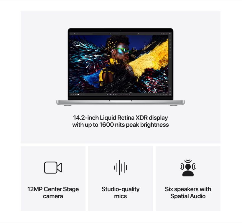 MacBook Pro 14.2"/Apple M4, 32GB RAM, 1TB SSD - imagine 5