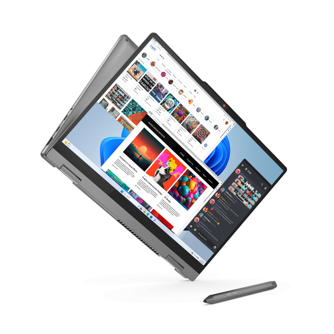IdeaPad 5 2-in-1, 14" OLED Touch, Intel Core i7-13620H, 16GB RAM, 1TB SSD, FreeDOS - imagine 9