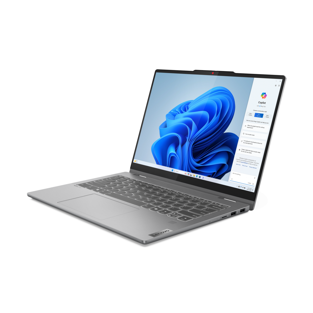 IdeaPad 5 2-in-1, 14" OLED Touch, Intel Core i7-13620H, 16GB RAM, 1TB SSD, FreeDOS - imagine 2