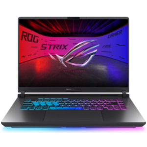ASUS ROG Strix G16, 16" WUXGA, AMD Ryzen 9 8940HX, 16GB RAM, 512GB SSD, NVIDIA GeForce RTX 5050 8GB, No OS